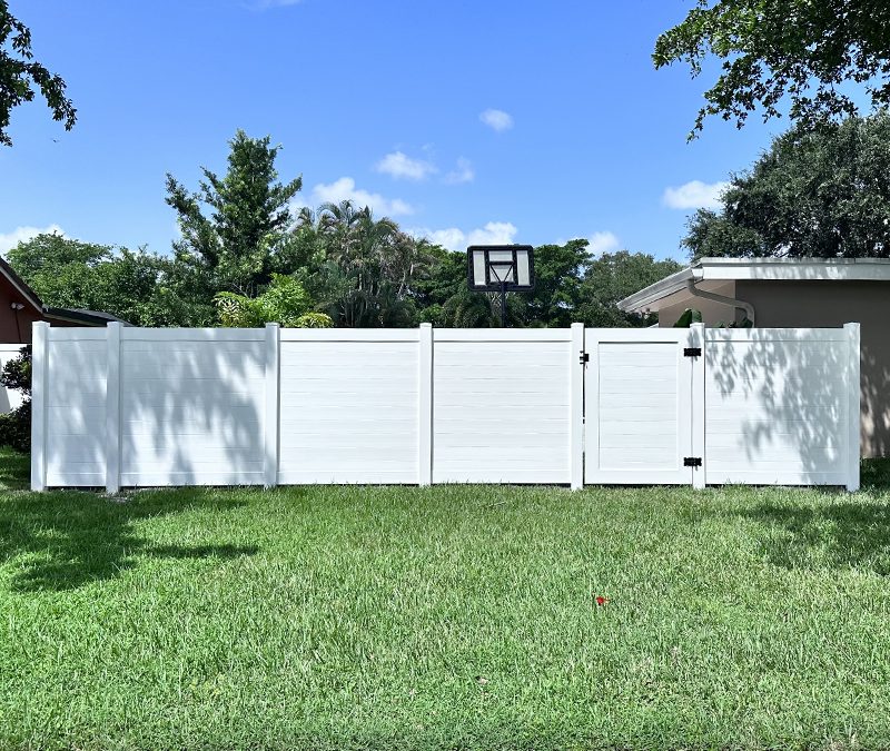 PVC/Vinyl Fence & Gate – Broward County, FL