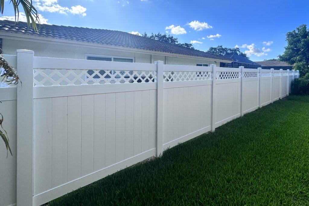 PVC Fence Installation