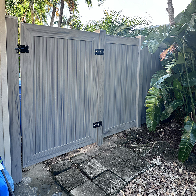 Coastal Cedar PVC Fence