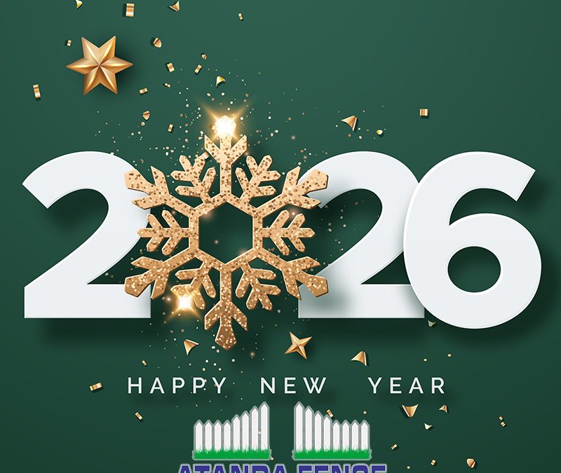 Happy New Year from Atanda Fence!